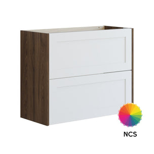 Dansani INZO Classic Ramme Servanstkap Slim D35 med 2 skuffer
