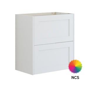 Dansani INZO Classic Ramme Servanstkap Slim D35 med 2 skuffer