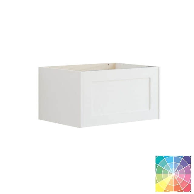 Dansani Inzo Classic Ramme Servantskap 1 skuff Hvit matt/NCS farge / 60cm Dansani Servantskap DA-T01-3091