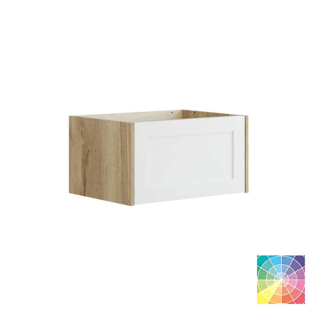Dansani Inzo Classic Ramme Servantskap 1 skuff Natur eik/NCS farge / 60cm Dansani Servantskap DA-T01-3092