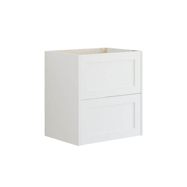 Dansani Inzo Classic Ramme Servantskap 2 skuff B60-120xH64xD44cm Hvit matt / 60cm Dansani Servantskap DA-T06-3010