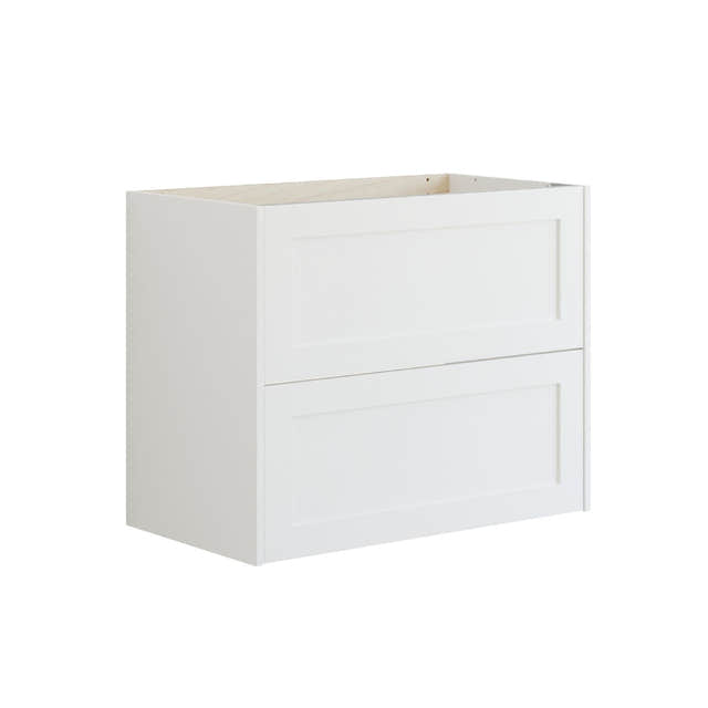 Dansani Inzo Classic Ramme Servantskap 2 skuff B60-120xH64xD44cm Hvit matt / 80cm Dansani Servantskap DA-T07-3010