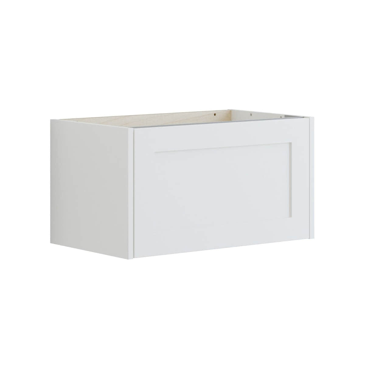 Dansani INZO Classic Ramme Servantskap Slim med 1 skuff Hvit matt / 60cm / Ramme Dansani Servantskap DA-T27-3010