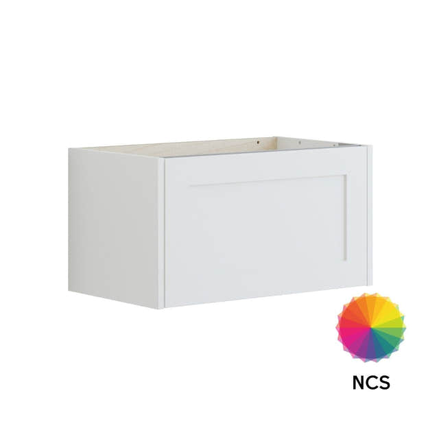 Dansani INZO Classic Ramme Servantskap Slim med 1 skuff NCS farge / 60cm / Ramme Dansani Servantskap DA-T27-3099
