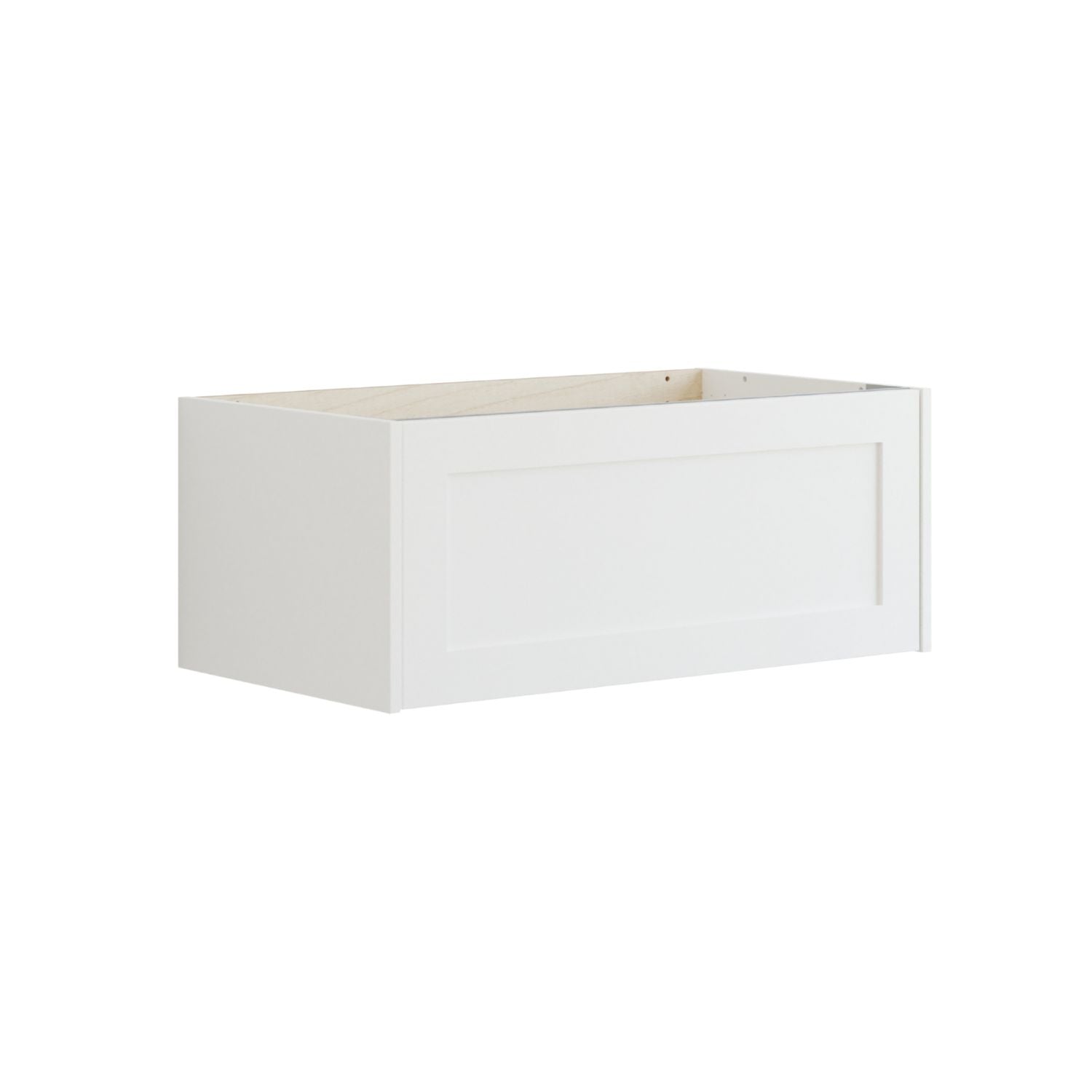 Dansani Inzo Classic Ramme Skap 1 skuff B60-120xH32xD44cm Hvit matt / 80cm Dansani Sideskap bad DA-T12-3010