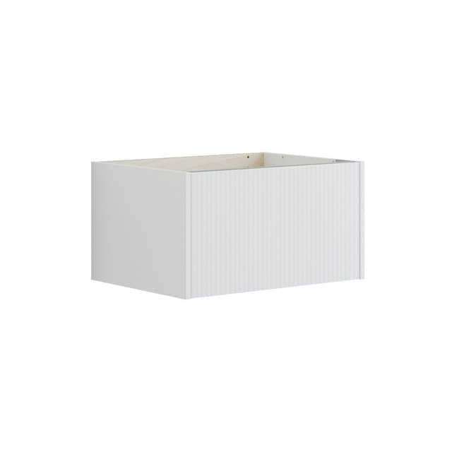 Dansani INZO Classic Servantskap 1 skuff B60-120xH32xD44cm Hvit matt / 60cm / Stripet Dansani Servantskap DA-T01-N010