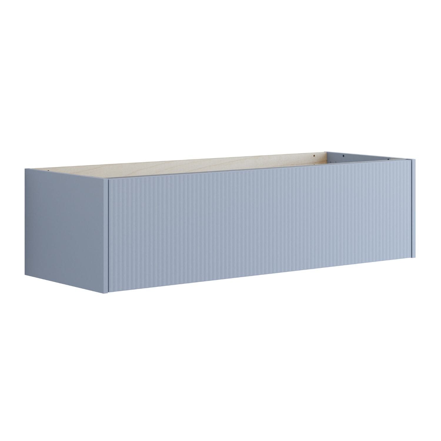 Dansani INZO Classic Servantskap 1 skuff B60-120xH32xD44cm Lyseblå matt / 120cm dobbel / Stripet Dansani Servantskap DA-T05-N016