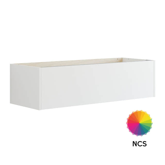 Dansani INZO Classic Servantskap 1 skuff B60-120xH32xD44cm NCS farge / 120cm dobbel / Glatt Dansani Servantskap DA-T05-1099