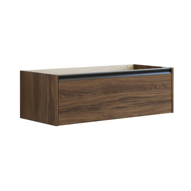 Dansani Inzo Classic Servantskap med Integrert Grep 1 skuff B60-120xH32xD44cm Brun eik / 100cm Dansani Servantskap DA-T03-7052