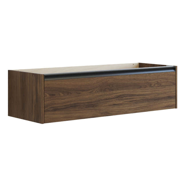 Dansani Inzo Classic Servantskap med Integrert Grep 1 skuff B60-120xH32xD44cm Brun eik / 120cm dobbel Dansani Servantskap DA-T05-7052