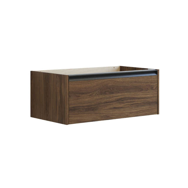 Dansani Inzo Classic Servantskap med Integrert Grep 1 skuff B60-120xH32xD44cm Brun eik / 80cm Dansani Servantskap DA-T02-7052