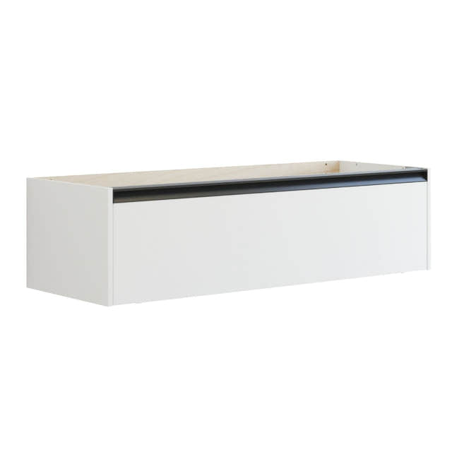 Dansani Inzo Classic Servantskap med Integrert Grep 1 skuff B60-120xH32xD44cm Hvit matt / 120cm Dansani Servantskap DA-T04-7010
