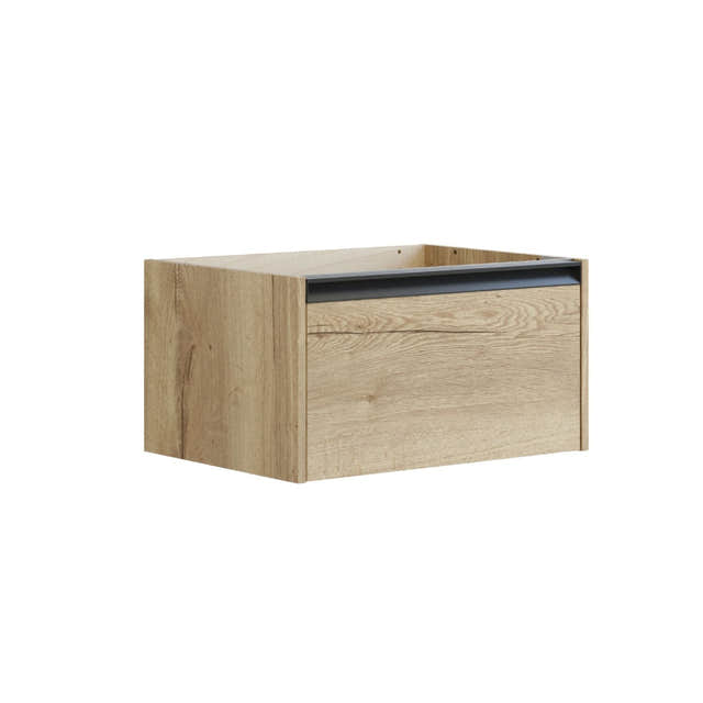 Dansani Inzo Classic Servantskap med Integrert Grep 1 skuff B60-120xH32xD44cm Natur eik / 60cm Dansani Servantskap DA-T01-7049