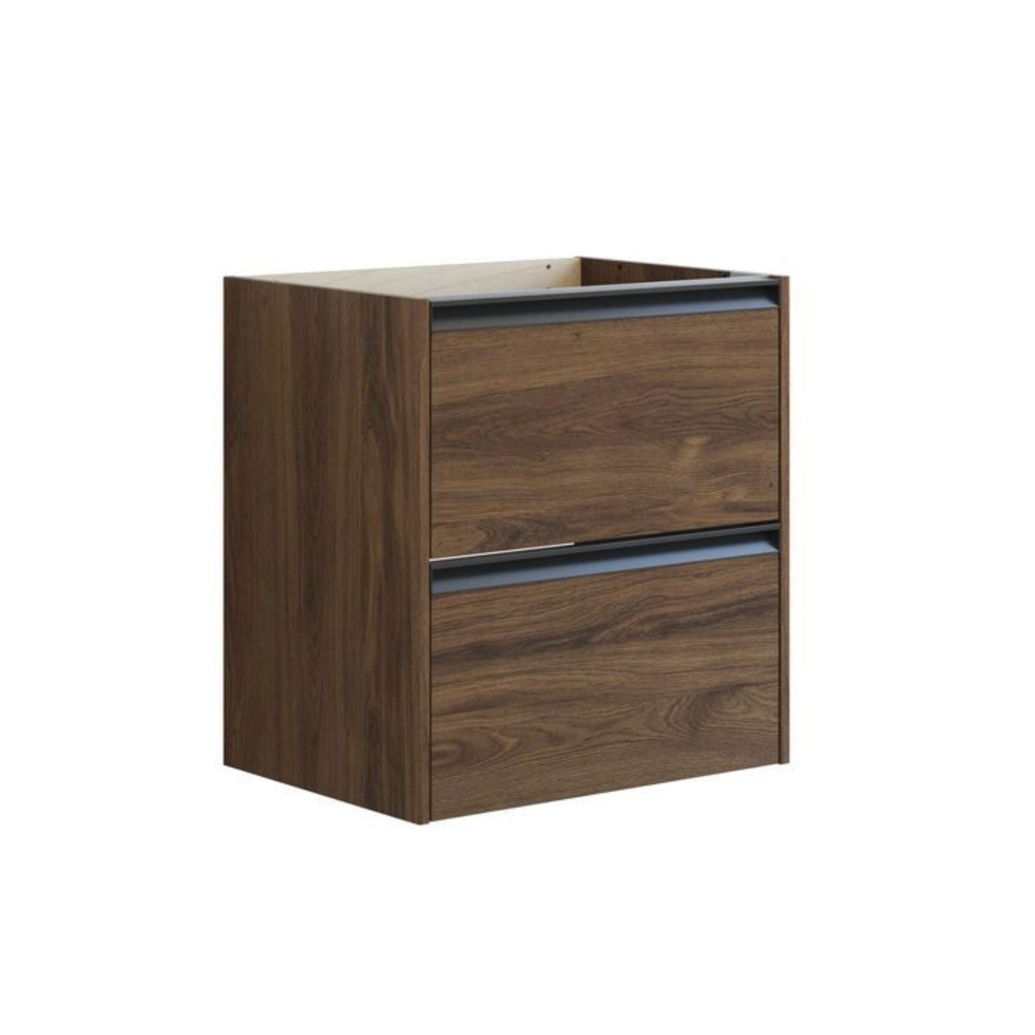 Dansani Inzo Classic Servantskap med Integrert Grep 2 skuff Brun eik / 60cm Dansani Servantskap DA-T06-7052