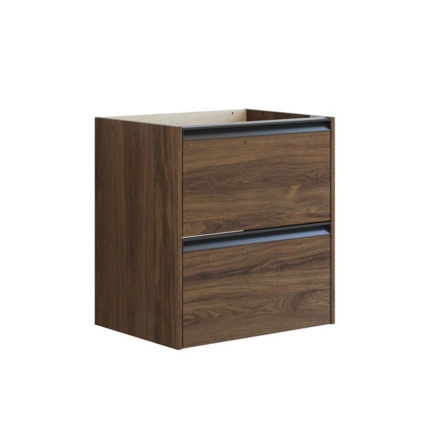 Dansani Inzo Classic Servantskap med Integrert Grep 2 skuff Brun eik / 60cm Dansani Servantskap DA-T06-7052