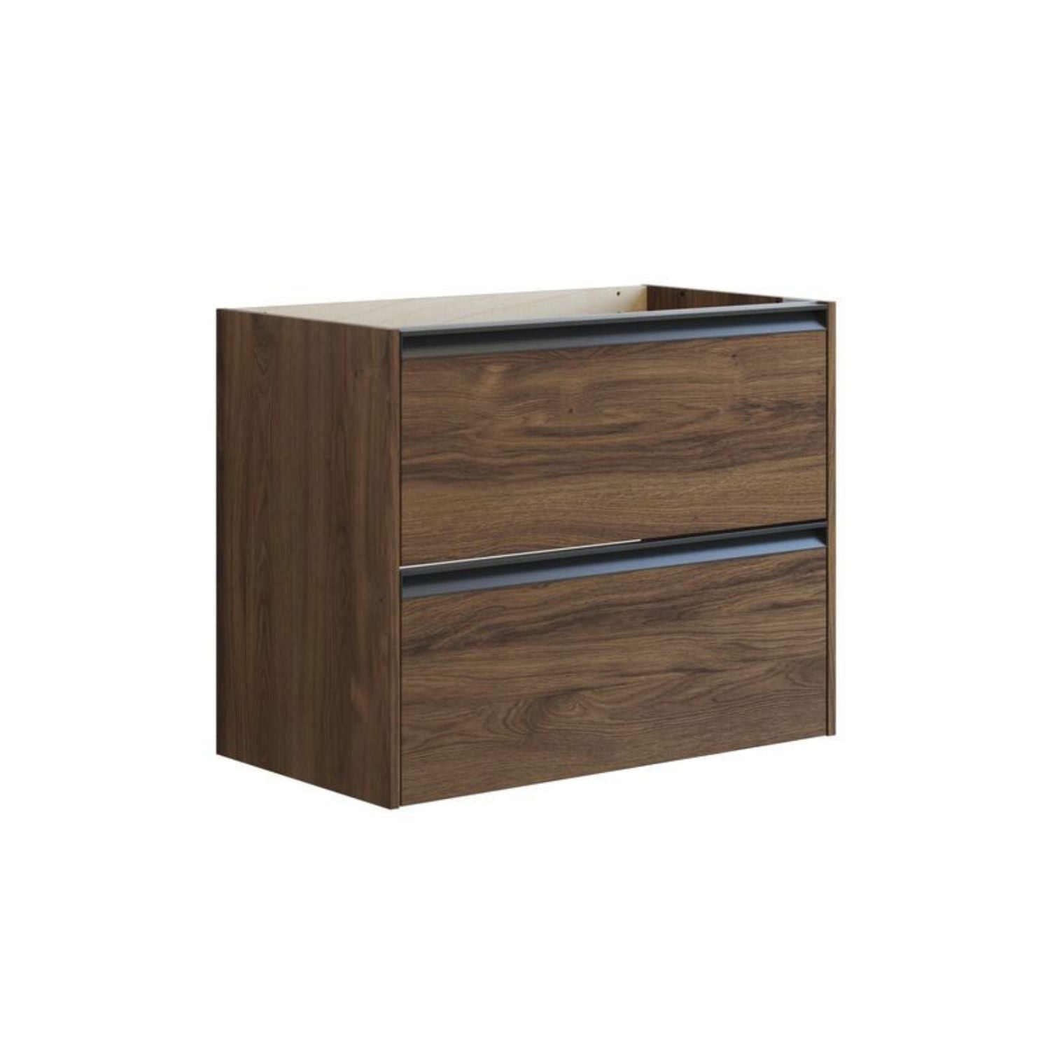 Dansani Inzo Classic Servantskap med Integrert Grep 2 skuff Brun eik / 80cm Dansani Servantskap DA-T07-7052
