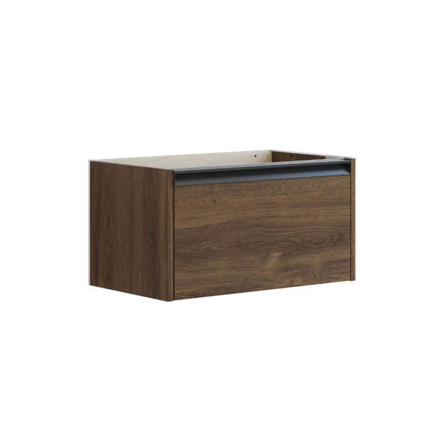 Dansani INZO Classic Servantskap Slim med Integrert Grep 1 skuff Brun eik / 60cm Dansani Servantskap DA-T27-7052