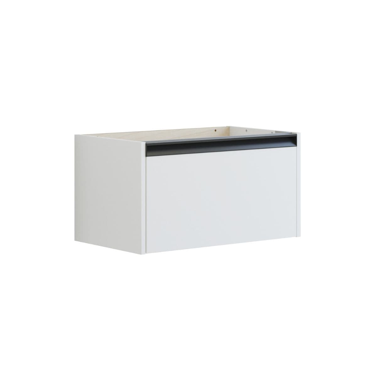 Dansani INZO Classic Servantskap Slim med Integrert Grep 1 skuff Hvit matt / 60cm Dansani Servantskap DA-T27-7010