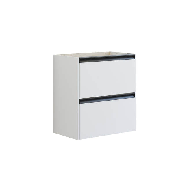 Dansani INZO Classic Servantskap Slim med Integrert Grep Hvit matt / 60cm Dansani Servantskap DA-T29-7010