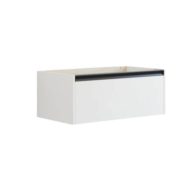 Dansani Inzo Classic Skap med Integrert Grep 1 skuff Hvit matt / 80cm Dansani Sideskap bad DA-T12-7010