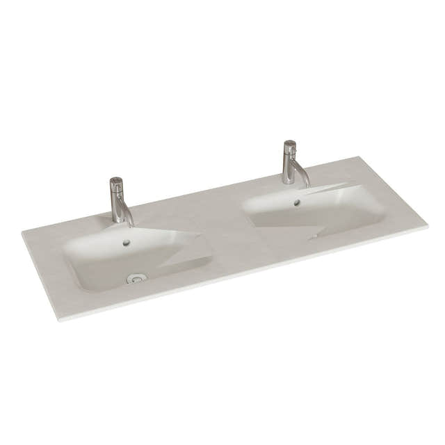 Dansani INZO Delicate Servant Hvit / 120cm dobbel Dansani Baderomsservant DA-101712203