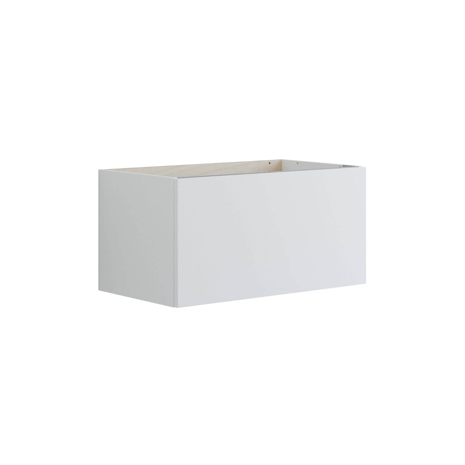 Dansani Inzo Glatt Servantskap 1 skuff B60-120xH40xD44cm Hvit matt / 80cm Dansani Servantskap DA-U15-1010