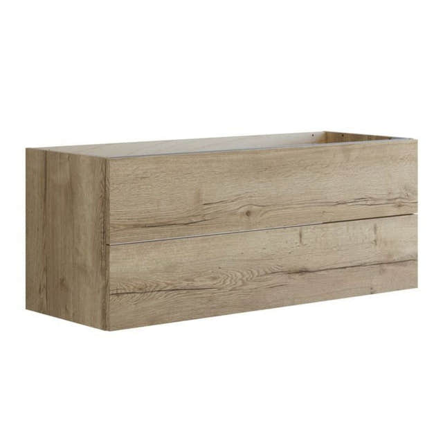 Dansani Inzo Glatt Servantskap 2 skuff H48 Natur eik / 120cm Dansani Servantskap DA-U22-1049