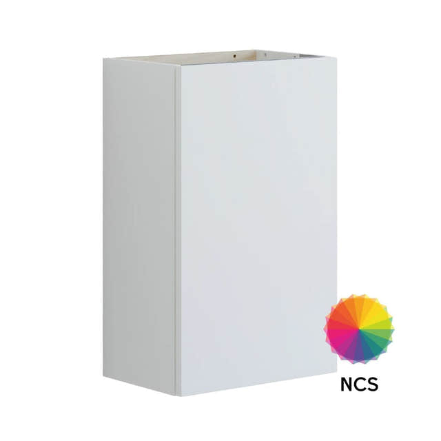 Dansani Inzo Glatt Servantskap Slim 1 Dør B40xH64xD26cm NCS farge / Høyre hengslet Dansani Servantskap DA-U01-1199