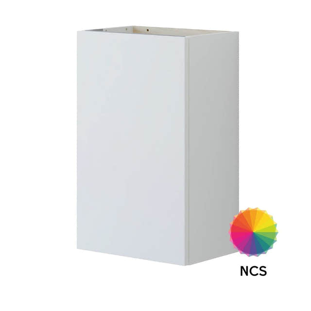 Dansani Inzo Glatt Servantskap Slim 1 Dør B40xH64xD26cm NCS farge / Venstre hengslet Dansani Servantskap DA-U01-1299