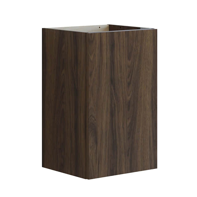Dansani Inzo Glatt Servantskap Slim 1 Dør B40xH64xD35cm Brun eik / Høyre hengslet Dansani Servantskap DA-U02-1152