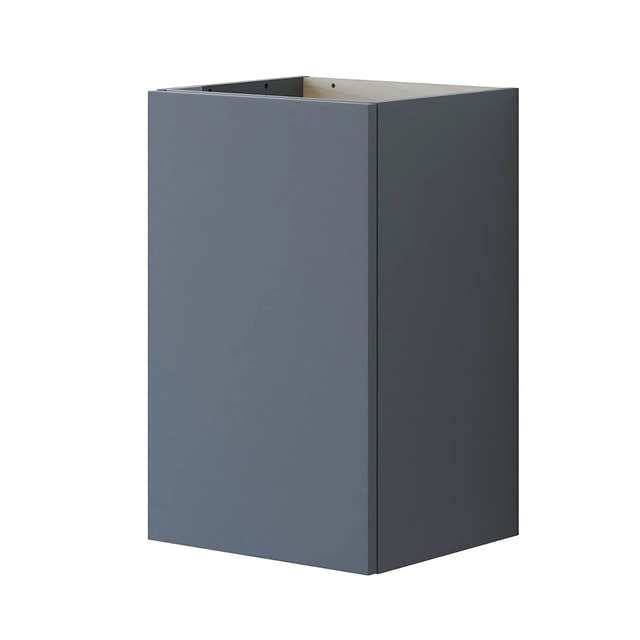 Dansani Inzo Glatt Servantskap Slim 1 Dør B40xH64xD35cm Grå matt / Venstre hengslet Dansani Servantskap DA-U02-1203