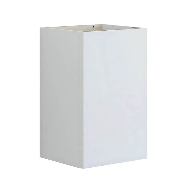 Dansani Inzo Glatt Servantskap Slim 1 Dør B40xH64xD35cm Hvit matt / Høyre hengslet Dansani Servantskap DA-U02-1110