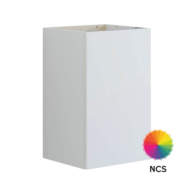 Dansani Inzo Glatt Servantskap Slim 1 Dør B40xH64xD35cm NCS farge / Høyre hengslet Dansani Servantskap DA-U02-1199