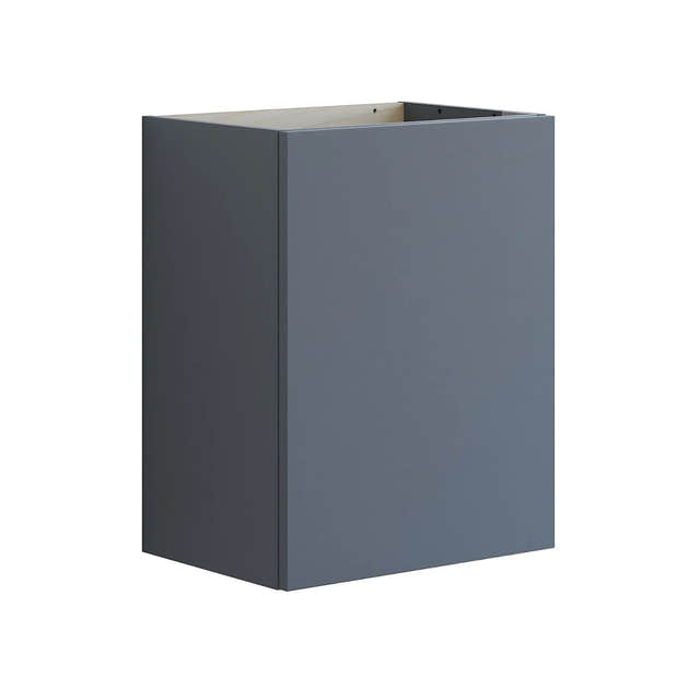 Dansani Inzo Glatt Servantskap Slim 1 Dør B50xH64xD35cm Grå matt / Høyre hengslet Dansani Servantskap DA-U03-1103