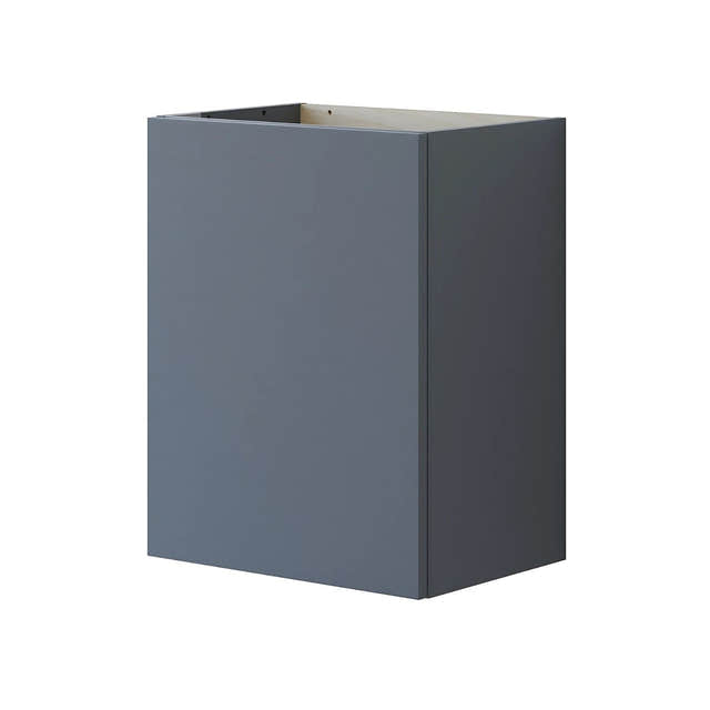 Dansani Inzo Glatt Servantskap Slim 1 Dør B50xH64xD35cm Grå matt / Venstre hengslet Dansani Servantskap DA-U03-1203