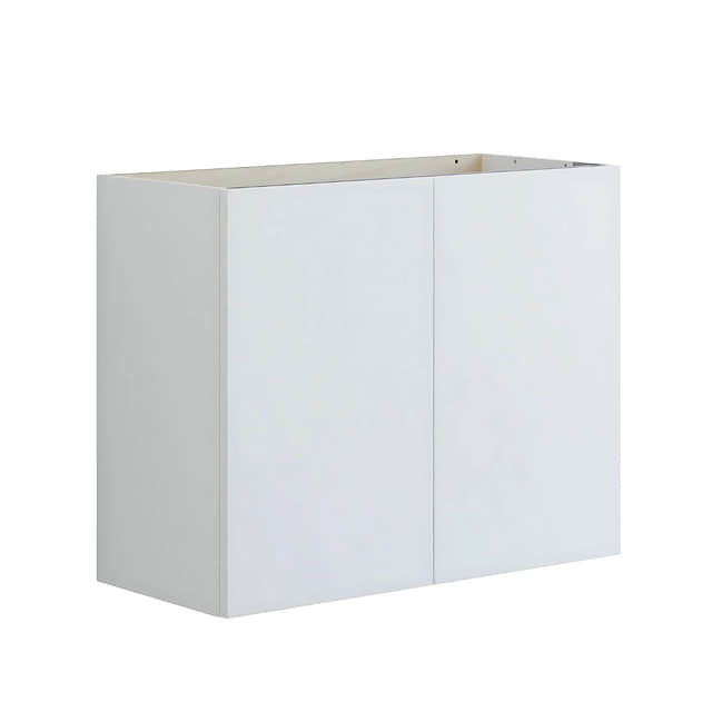 Dansani Inzo Glatt Servantskap Slim 2 Dører B60-80xH64xD35cm Hvit matt / 80cm Dansani Servantskap DA-U05-1010