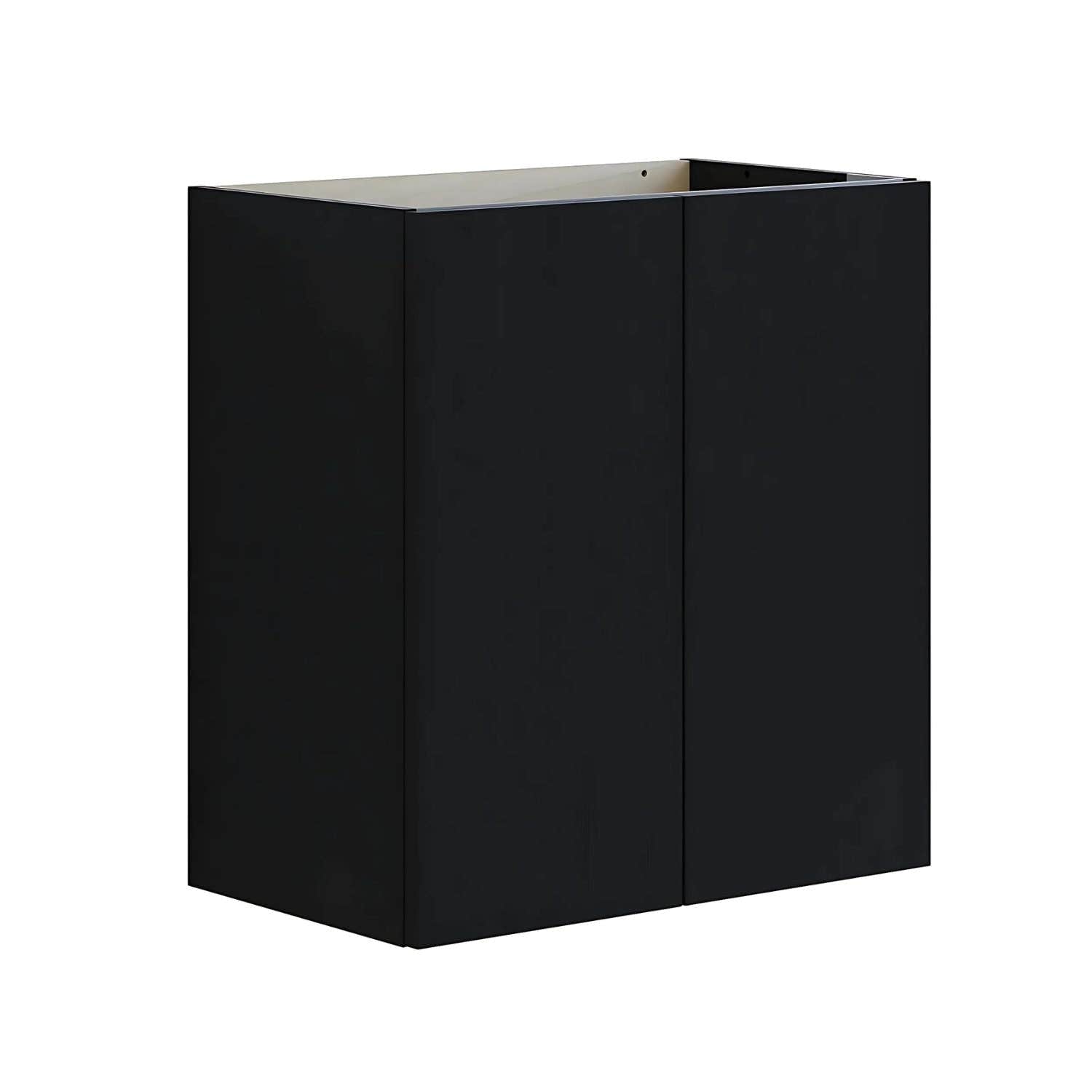 Dansani Inzo Glatt Servantskap Slim 2 Dører B60-80xH64xD35cm Svart eik / 60cm Dansani Servantskap DA-U04-1050