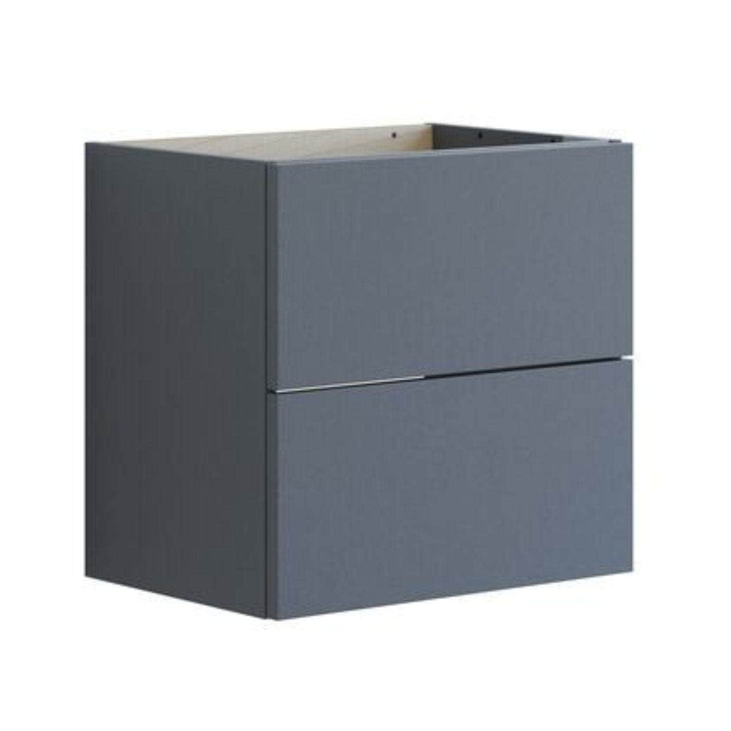 Dansani Inzo Glatt Servantskap Slim 2 Skuff Grå matt / 50cm Dansani Servantskap DA-U06-1003