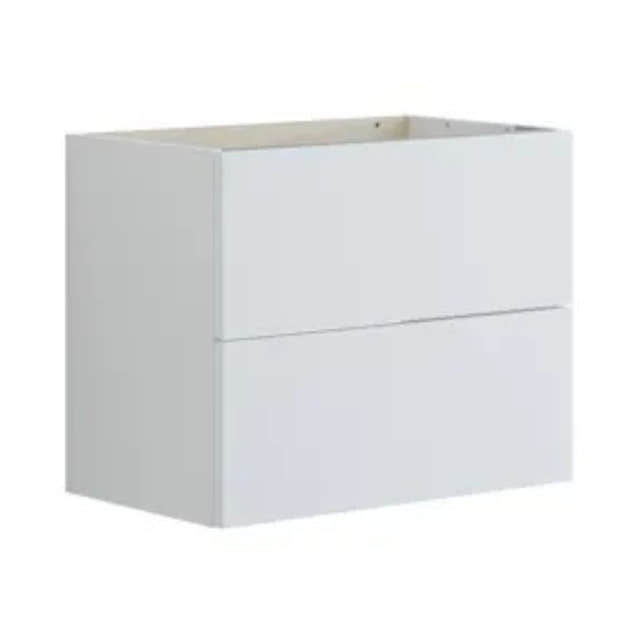 Dansani Inzo Glatt Servantskap Slim 2 Skuff Hvit matt / 60cm Dansani Servantskap DA-U07-1010
