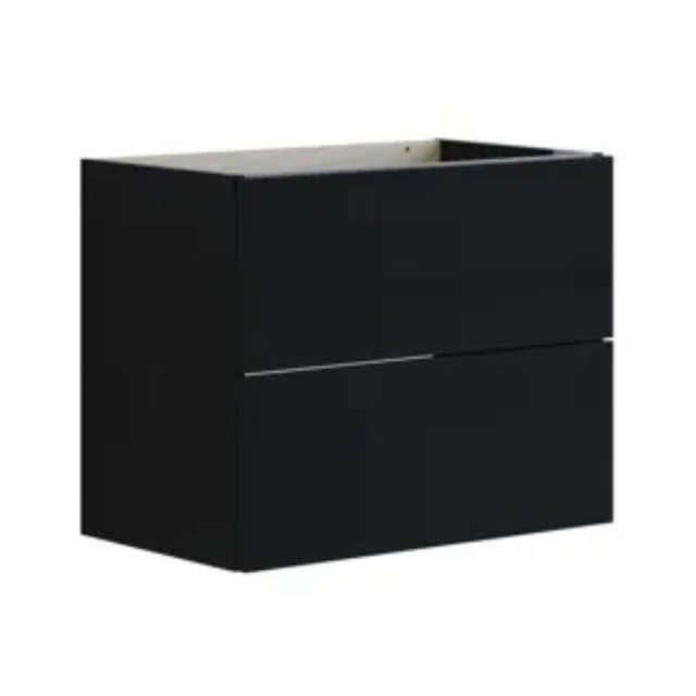 Dansani Inzo Glatt Servantskap Slim 2 Skuff Svart eik / 60cm Dansani Servantskap DA-U07-1050