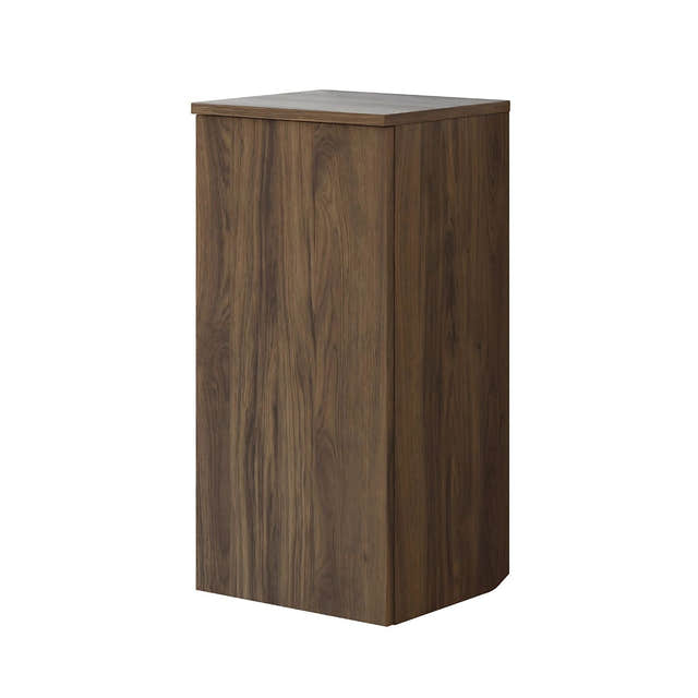 Dansani Inzo Glatt Underskap 1 dør B40 Brun eik / 40cm / Versjon B venstre hengslet Dansani Sideskap bad DA-U44-1252