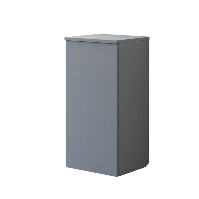 Dansani Inzo Glatt Underskap 1 dør B40 Grå matt / 40cm / Versjon A venstre hengslet Dansani Sideskap bad DA-U43-1203