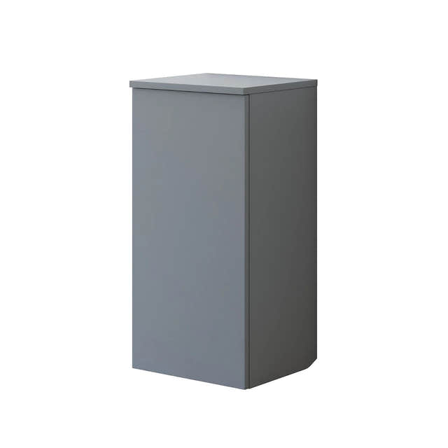 Dansani Inzo Glatt Underskap 1 dør B40 Grå matt / 40cm / Versjon B venstre hengslet Dansani Sideskap bad DA-U44-1203