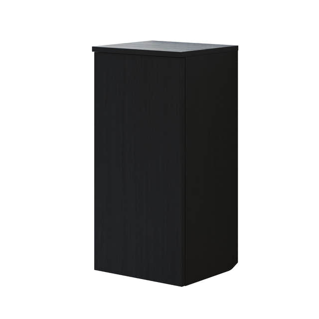 Dansani Inzo Glatt Underskap 1 dør B40 Svart eik / 40cm / Versjon A venstre hengslet Dansani Sideskap bad DA-U43-1250