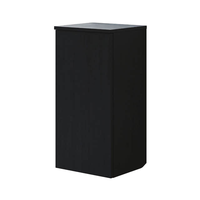 Dansani Inzo Glatt Underskap 1 dør B40 Svart eik / 40cm / Versjon B venstre hengslet Dansani Sideskap bad DA-U44-1250
