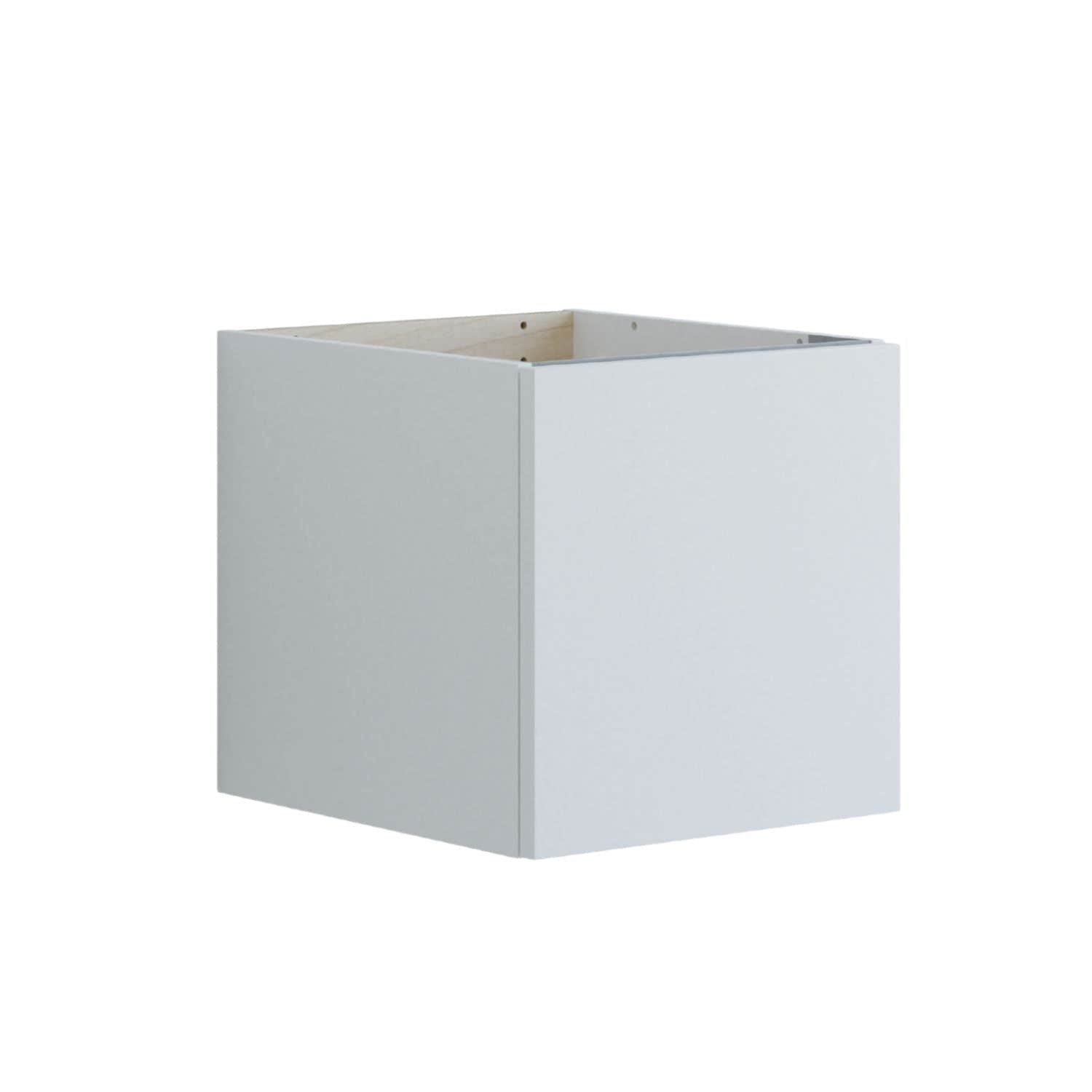 Dansani Inzo Glatt Underskap 1 skuff B40xH40xD44cm Hvit matt Dansani Sideskap bad DA-U51-1010