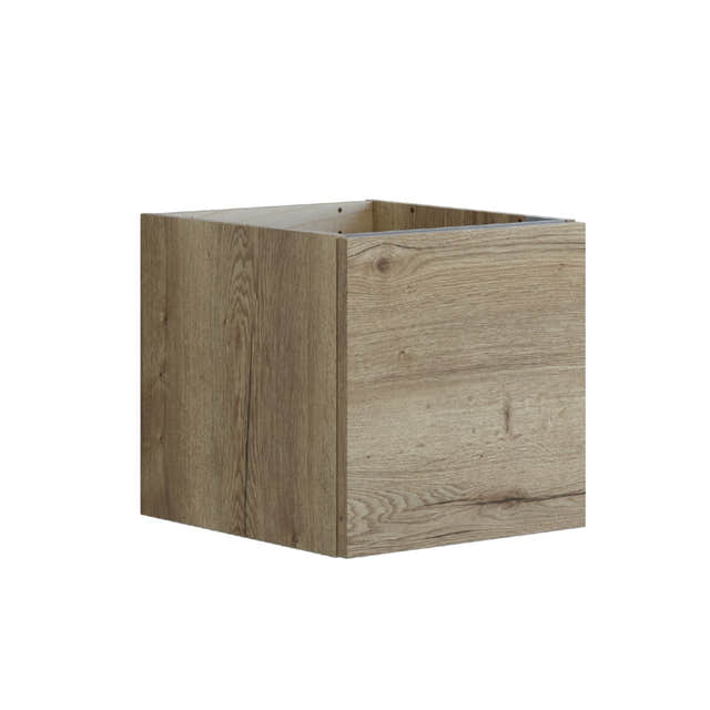Dansani Inzo Glatt Underskap 1 skuff B40xH40xD44cm Natur eik Dansani Sideskap bad DA-U51-1049