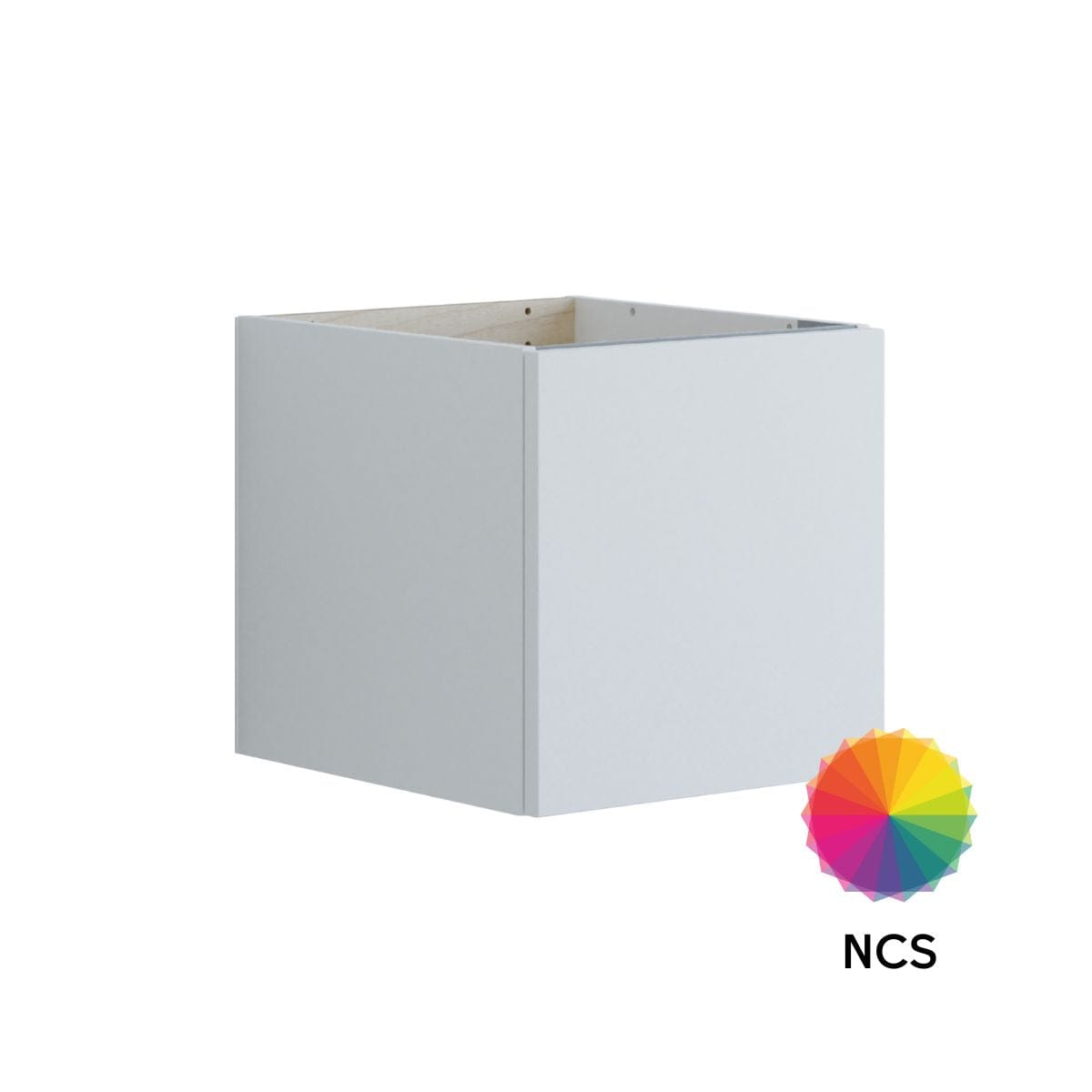 Dansani Inzo Glatt Underskap 1 skuff B40xH40xD44cm NCS farge Dansani Sideskap bad DA-U51-1099