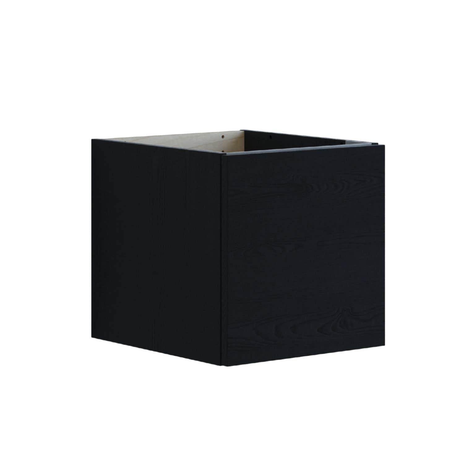 Dansani Inzo Glatt Underskap 1 skuff B40xH40xD44cm Svart eik Dansani Sideskap bad DA-U51-1050
