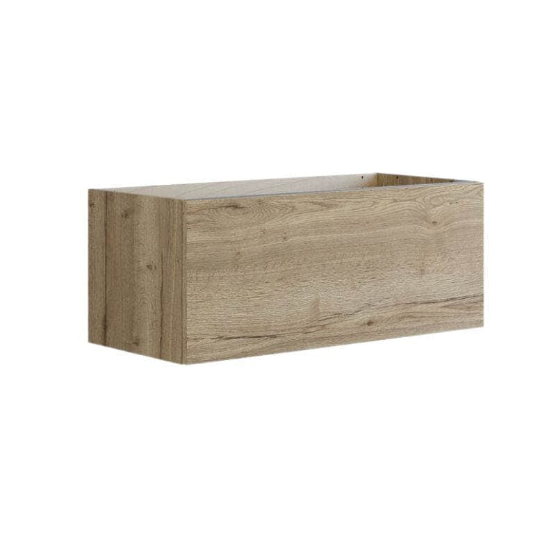 Dansani Inzo Glatt Underskap 1 skuff  B60-120xH40xD44cm Natur eik / 100cm Dansani Sideskap bad DA-U31-1049
